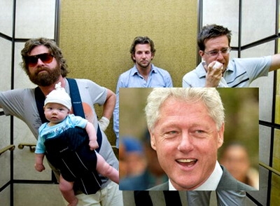 Cựu tổng thống Bill Clinton tham gia 'The Hangover 2'